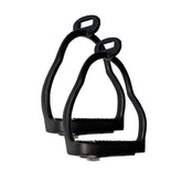 LOVELSTAR Island Steigbügel Schwarz Matt mit LEDs