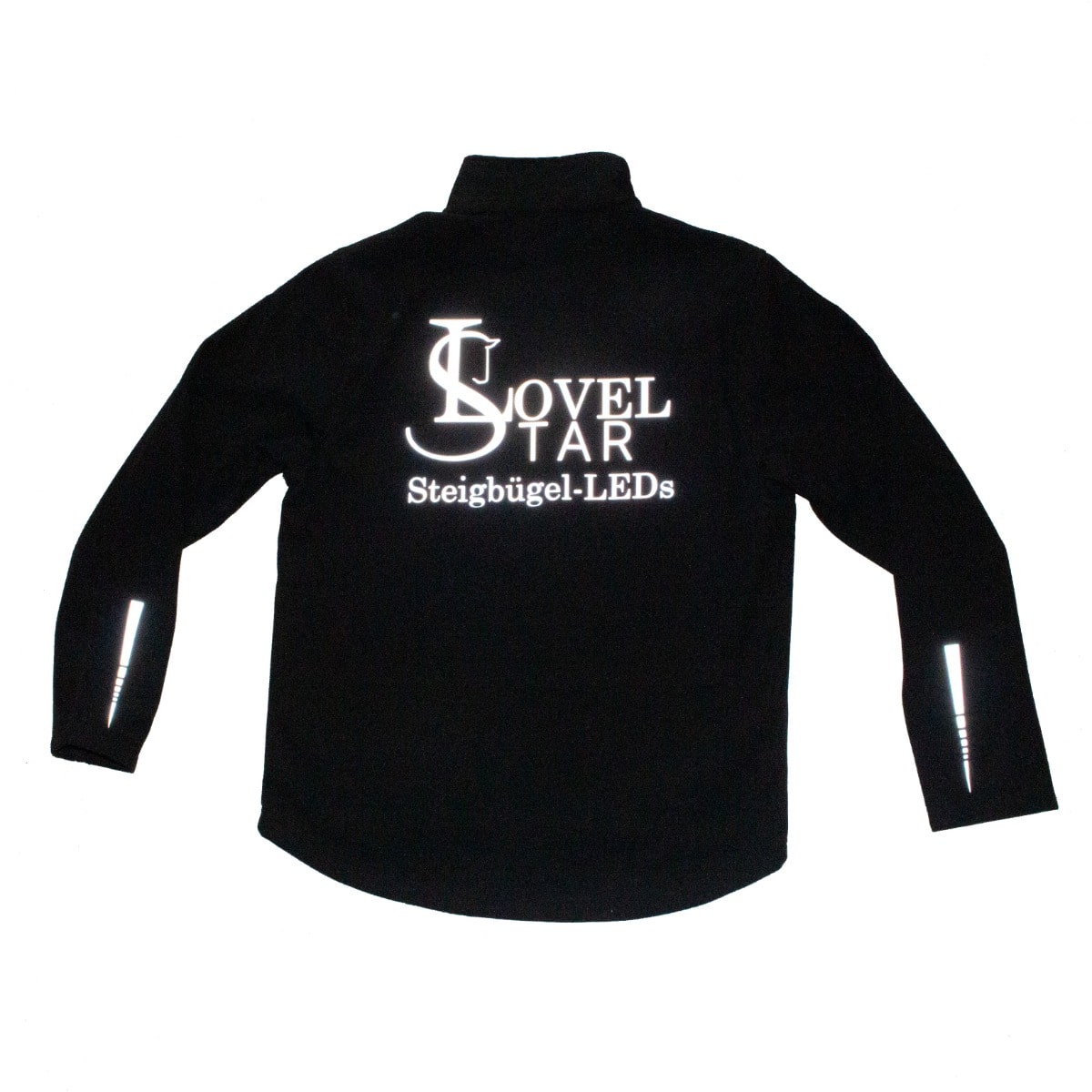 Reflective softshell jacket unisex