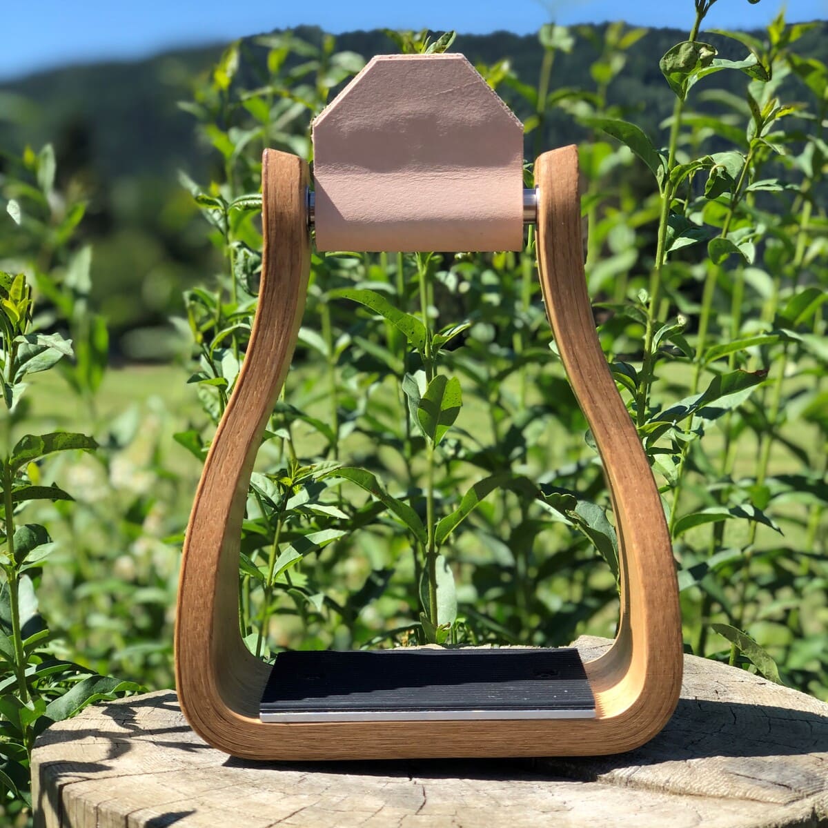 Western Stirrups | LS Oak | incl. LEDs