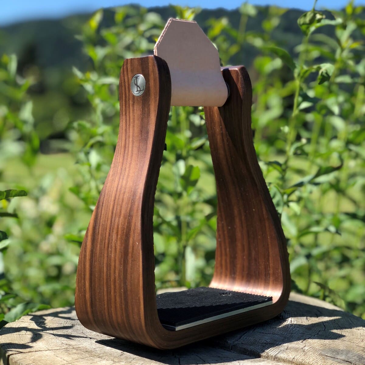 Western Stirrups | LS Walnut | incl. LEDs