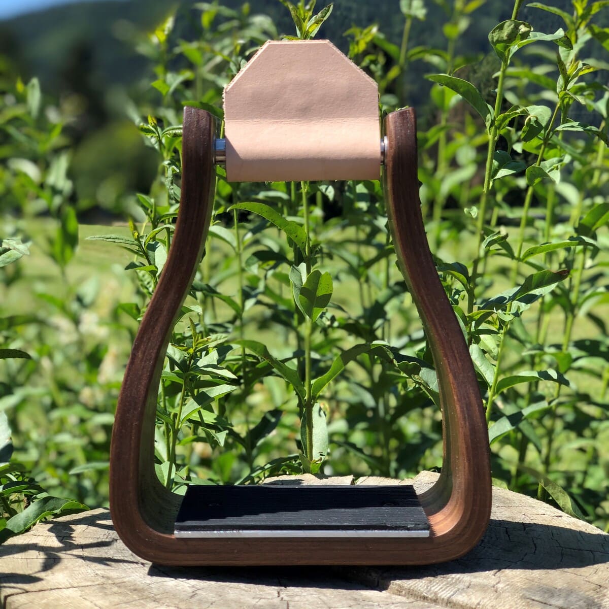 Western Stirrups | LS Walnut | incl. LEDs