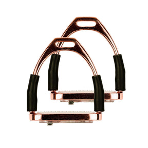 Safety-Flex Steigbügel | Rosé Gold | mit LEDs