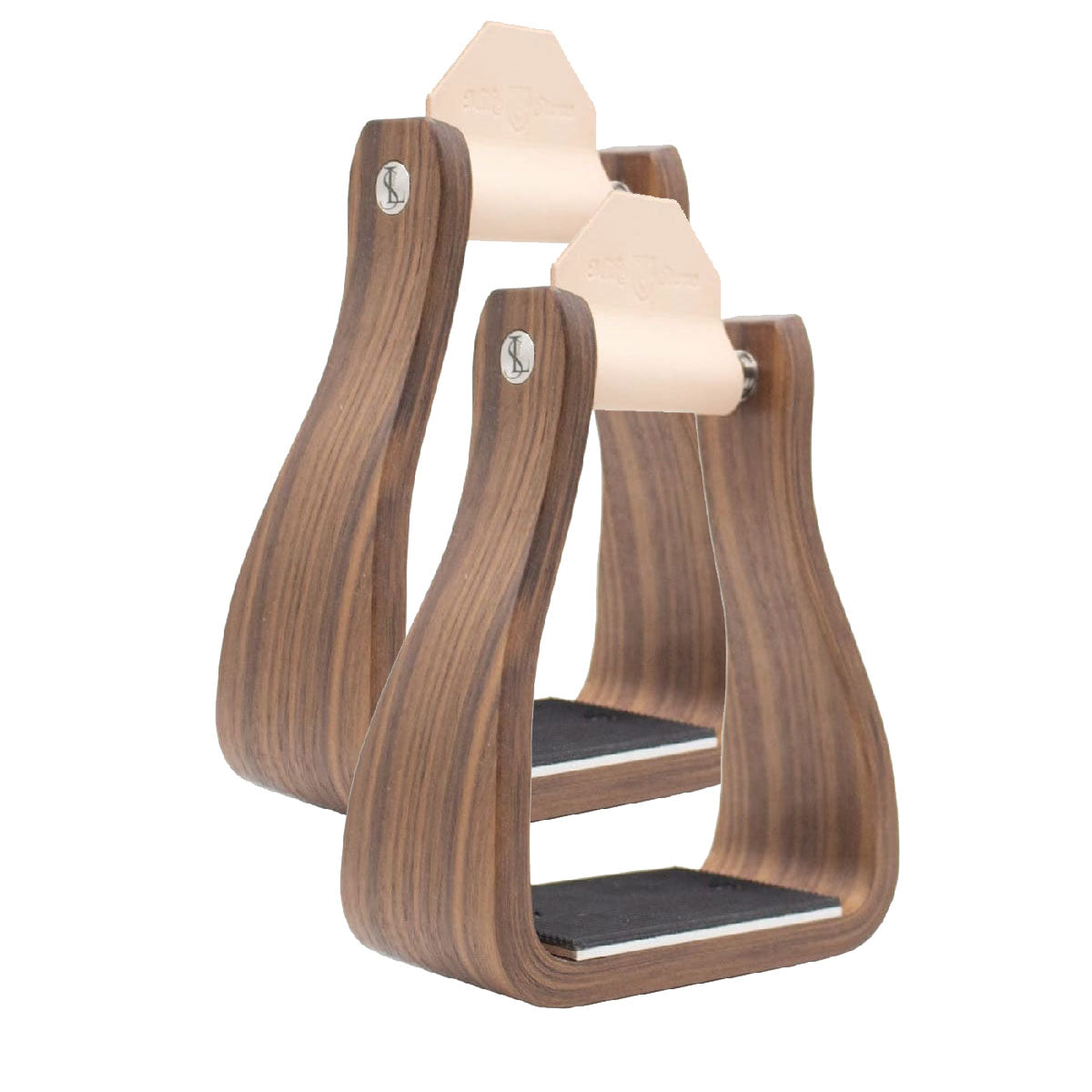 Western Stirrups | LS Walnut | incl. LEDs